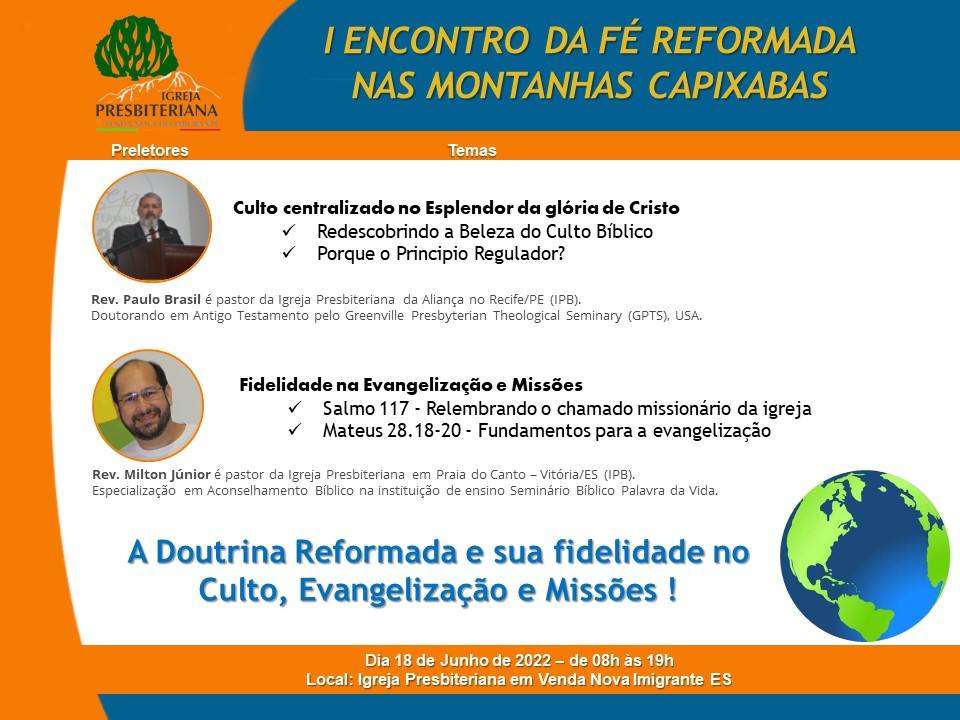 I Encontro da Fé reformada nas Montanhas Capixabas